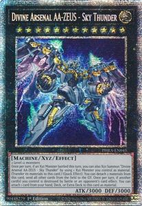 Phantom Rage Tcg Collector Nz: Divine Arsenal AA-ZEUS - Sky Thunder (Starlight Rare) [PHRA-EN045] Starlight Rare