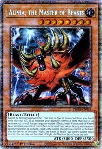 Alpha, the Master of Beasts (Starlight Rare) [PHRA-EN023] Starlight Rare