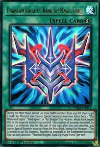 Phantom Rage Tcg Collector Nz: Phantom Knights' Rank-Up-Magic Force [PHRA-EN051] Ultra Rare