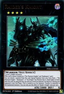Phantom Rage Tcg Collector Nz: Raider's Knight [PHRA-EN040] Ultra Rare