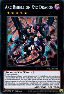 Phantom Rage Tcg Collector Nz: Arc Rebellion Xyz Dragon [PHRA-EN041] Secret Rare