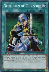 Speed Duel Battle City Box Tcg Collector Nz: Nobleman of Crossout (Secret) [SBCB-EN138] Secret Rare