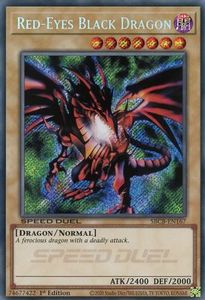 Speed Duel Battle City Box Tcg Collector Nz: Red-Eyes Black Dragon (Secret) [SBCB-EN167] Secret Rare