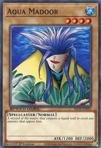 Speed Duel Battle City Box Tcg Collector Nz: Aqua Madoor [SBCB-EN002] Common