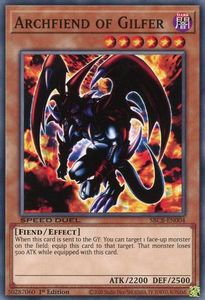 Speed Duel Battle City Box Tcg Collector Nz: Archfiend of Gilfer [SBCB-EN004] Common