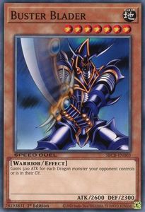 Speed Duel Battle City Box Tcg Collector Nz: Buster Blader [SBCB-EN003] Common