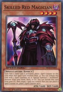 Speed Duel Battle City Box Tcg Collector Nz: Skilled Red Magician [SBCB-EN009] Common
