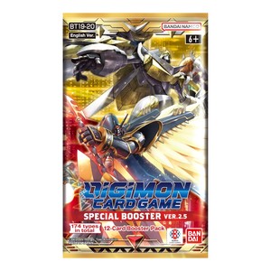 Digimon Trading Card Game Tcg Collector Nz: Digimon Card Game - Special Booster Display Version 2.5 Booster Pack (BT19-20) *Sealed*
