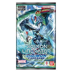 Digimon Trading Card Game Tcg Collector Nz: Digimon Card Game - Digimon Liberator Booster Pack (EX07) *Sealed*