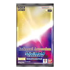 Digimon Trading Card Game Tcg Collector Nz: Digimon Card Game - Infernal Ascension Booster Pack (EX06) *Sealed*