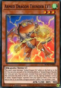 Blazing Vortex Tcg Collector Nz: Armed Dragon Thunder LV3 [BLVO-EN004] Super Rare