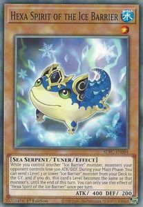 Structure Deck Freezing Chains Tcg Collector Nz: Hexa Spirit of the Ice Barrier [SDFC-EN004] Common