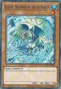 Structure Deck Freezing Chains Tcg Collector Nz: Blizzed, Defender of the Ice Barrier [SDFC-EN006] Common