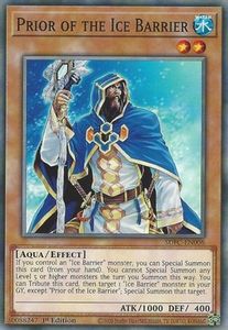 Structure Deck Freezing Chains Tcg Collector Nz: Prior of the Ice Barrier [SDFC-EN008] Common