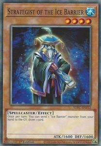 Structure Deck Freezing Chains Tcg Collector Nz: Strategist of the Ice Barrier [SDFC-EN012] Common