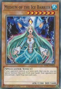Structure Deck Freezing Chains Tcg Collector Nz: Medium of the Ice Barrier [SDFC-EN016] Common