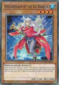 Structure Deck Freezing Chains Tcg Collector Nz: Spellbreaker of the Ice Barrier [SDFC-EN011] Common