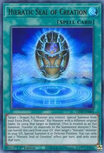 Ghosts From The Past Tcg Collector Nz: Hieratic Seal of Creation [GFTP-EN005] Ultra Rare