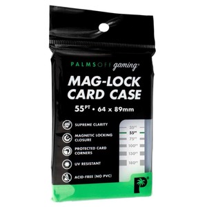 Card Holders Toploaders: Palms Off - Mag-Lock Case - 55PT