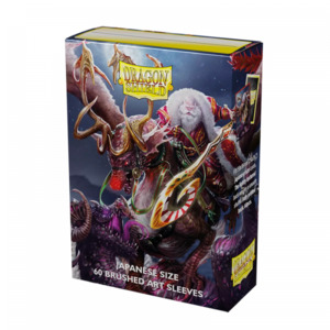 Card Sleeves Yu Gi Oh Sized: Dragonshield Sleeves - Brushed Art Christmas 2022 (Japanese Size)