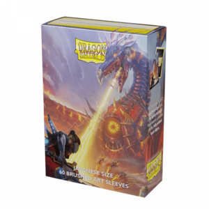 Dragonshield Sleeves - Brushed Art Bolt Reaper (Japanese Size)