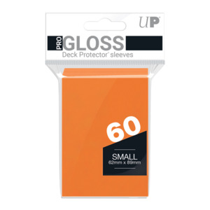 Ultra Pro - Small Deck Protector Sleeves Gloss - Orange