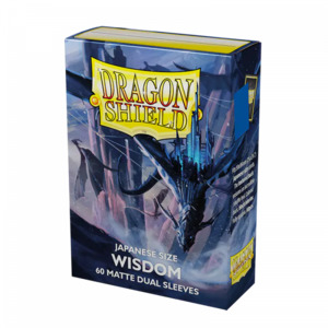 Card Sleeves Yu Gi Oh Sized: Dragonshield Sleeves - DUAL Wisdom Matte (Japanese Size)