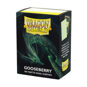 Dragonshield Sleeves - Dual Gooseberry Matte (Standard Size 100 Pack)