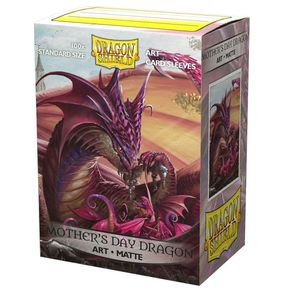 Card Sleeves Standard Sized Tcg Collector Nz: Dragonshield Sleeves - Mother's Day Dragon Art Sleeves (Standard Size 100 Pack)