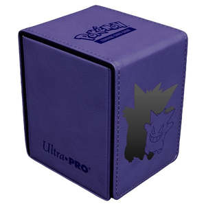 Deck Boxes Leather Tcg Collector Nz: Ultra Pro - Pokemon Alcove Flip Deck Box - Gengar (Elite Series)