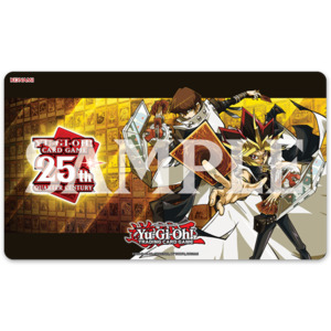 Yugioh! Yugi & Kaiba Quarter Century Game Mat (Opened)