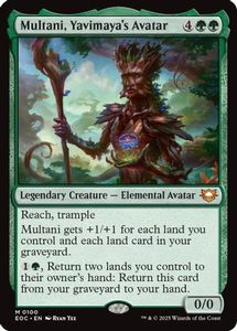 Mtg Singles Instock: Multani, Yavimaya's Avatar (EOC-100) - Commander: Edge of Eternities