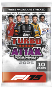 Sports Trading Cards Tcg Collector Nz: 2025 Turbo ATTAX Formula 1 - Booster Pack