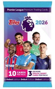 Sports Trading Cards Tcg Collector Nz: 2026 Topps Premier League Booster Pack *Sealed*