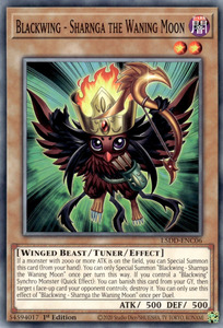 Yu Gi Oh Singles Tcg Collector Nz: Blackwing - Sharnga the Waning Moon [L5DD-ENC06] Common
