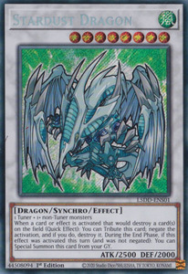 Yu Gi Oh Singles Tcg Collector Nz: Stardust Dragon (L5DD-ENS01) [L5DD-ENS01] Secret Rare