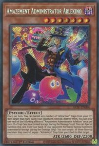 Amazement Administrator Arlekino [LIOV-EN006] Secret Rare