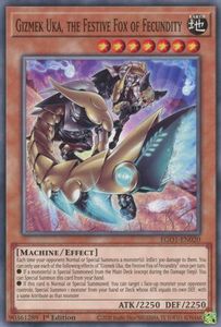 Egyptian God Deck Obelisk The Tormentor Tcg Collector Nz: Gizmek Uka, the Festive Fox of Fecundity [EGO1-EN020] Common
