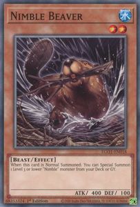 Nimble Beaver [EGO1-EN018] Common