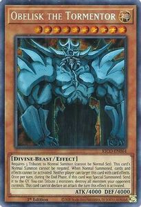 Obelisk the Tormentor (Secret Pharaoh's Rare) [KICO-EN064] Secret Pharaoh's Rare