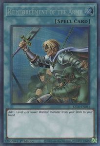 Kings Court Tcg Collector Nz: Reinforcement of the Army (Collector's Rare) [KICO-EN051] Collector's Rare