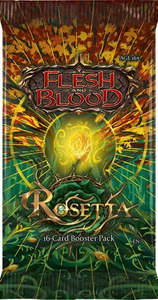 Flesh And Blood Tcg Collector Nz: Flesh and Blood TCG: Rosetta Booster Pack *Sealed*