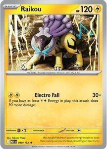 Raikou 048 [ME01 Mega Evolution] (Reverse Holofoil)
