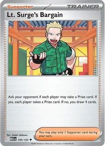 Lt. Surge's Bargain 120/132 [ME01 Mega Evolution] (Reverse Holofoil)