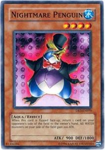Vintage Yu Gi Oh Cards Tcg Collector Nz: Nightmare Penguin [DR3-EN070] Common