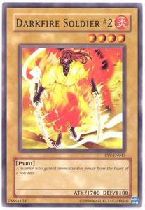 Vintage Yu Gi Oh Cards Tcg Collector Nz: Darkfire Soldier #2 [PSV-EN045] Common