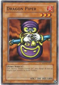 Vintage Yu Gi Oh Cards Tcg Collector Nz: Dragon Piper [MRD-EN067] Common