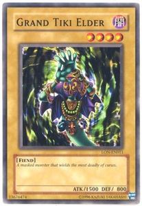 Vintage Yu Gi Oh Cards Tcg Collector Nz: Grand Tiki Elder [LON-EN011] Common