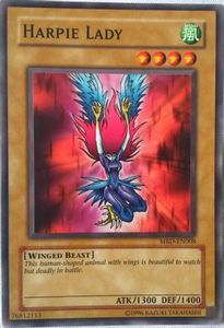 Vintage Yu Gi Oh Cards Tcg Collector Nz: Harpie Lady [MRD-EN008] Common