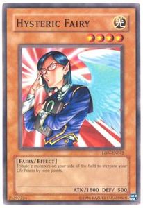 Vintage Yu Gi Oh Cards Tcg Collector Nz: Hysteric Fairy [LON-EN042] Common